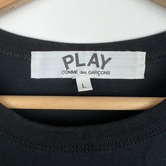 CDG Comme Des Garçons Play Black Heart T Shirt - Picture 3 of 5